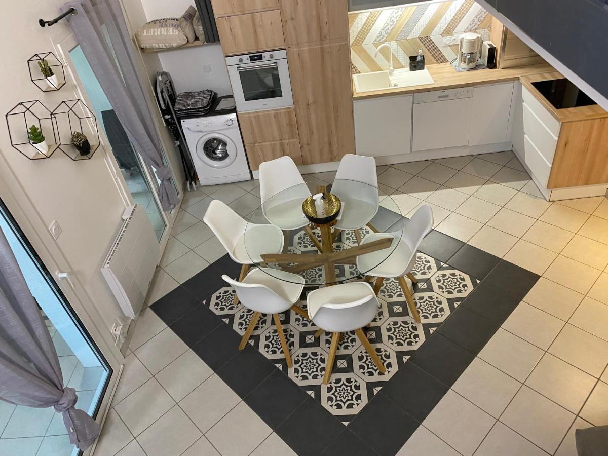 Appartement Cosy - Les Ecureuils อาเรส ภายนอก รูปภาพ